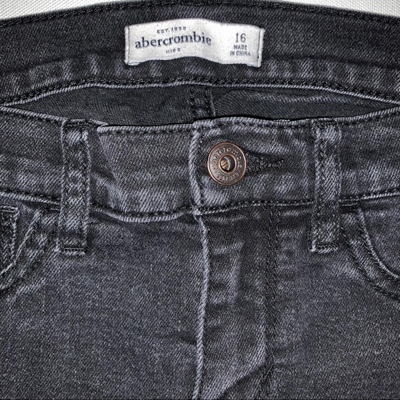 |Abercrombie Kids| Black skinny jeans - Picture 3 of 4